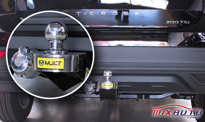 Engate Mult instalado no T-Cross na Mix Auto Center