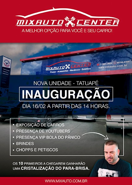 Inauguração Mix Auto Center Tatuapé - Centro Automotivo na Zona Leste %count(alt) Blog MixAuto