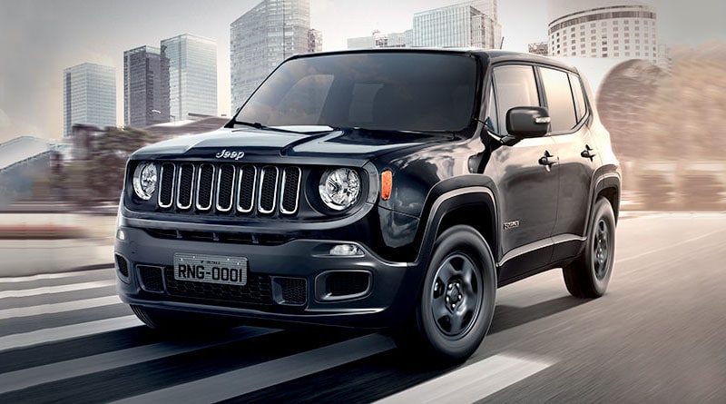 Central Tilt Down e rebatimento retrovisores - Jeep Renegade e