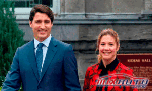 Mulher do primeiro-ministro canadense, Justin Trudeau. 