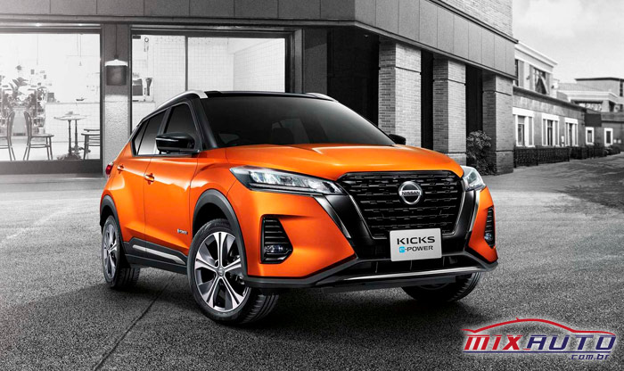 O novo Nissan Kicks pode ter um motor híbrido 